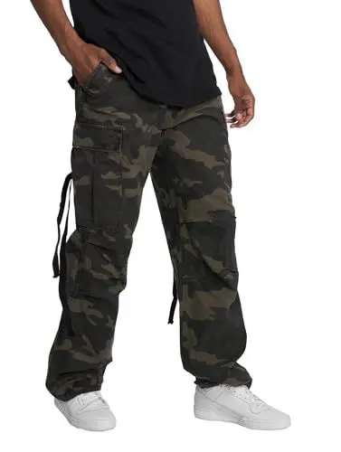 Produktbild: Brandit Herren M65 Vintage Pants Cargo Freizeithose, darkcamo, L