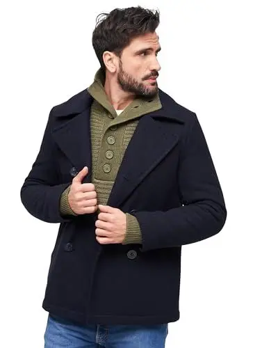 Produktbild: Brandit Pea Coat, Farbe: navy, Größe: 7XL