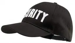 Produktbild: Brandit Security Cap, Farbe: Black, Größe: OS