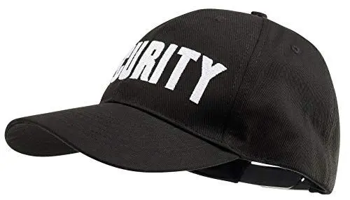 Produktbild: Brandit Security Cap, Farbe: Black, Größe: OS
