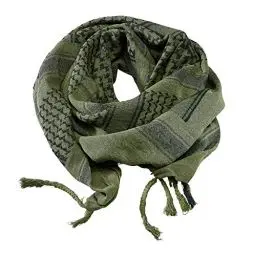 Produktbild: Brandit Shemag Scarf, Farbe: oliv+black, Größe: OS