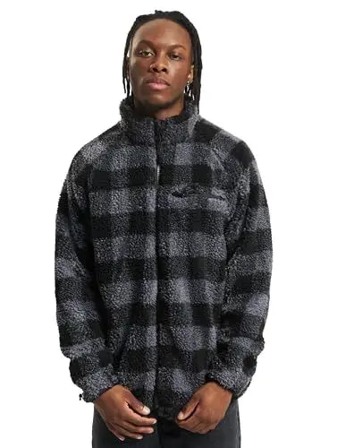 Produktbild: Brandit Teddyfleece Jacket, Farbe: black/grey, Größe: S