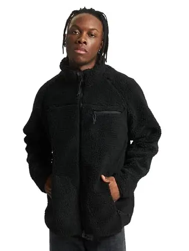 Produktbild: Brandit Teddyfleece Jacket, Farbe: black, Größe: 5XL