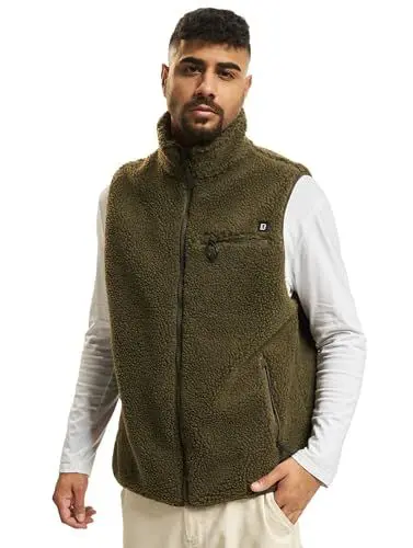 Produktbild: Brandit Teddyfleece Vest Men, Oliv, Größe XL