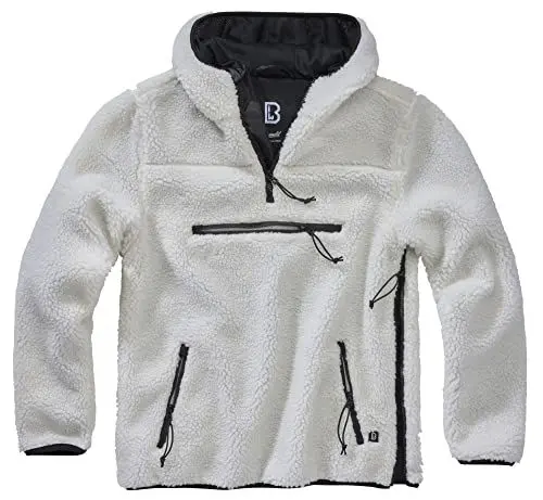 Produktbild: Brandit Teddyfleece Worker Pullover white Gr. L