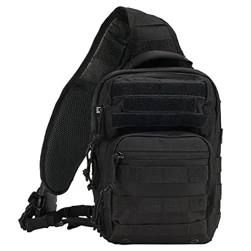 Produktbild: Brandit US Cooper Sling Pack Medium, Farbe: black, Größe: OS