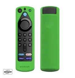 Produktbild: Brandneue Fernbedienungshülle „Made for Amazon“ für die Alexa-Sprachfernbedienung (3. Gen.) – grün