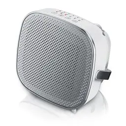 Produktbild: Brandson - Heizlüfter energiesparend leise - elektrischer Keramik Heizstrahler - Elektroheizung mit 2 Heizstufen - Überhitzungsschutz - Thermostat - Badezimmer Schlafzimmer Wohnzimmer - GS Sicherheit
