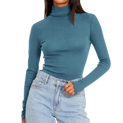 Produktbild: Brandy Melville Clean Girl Aesthetic Kleidung Teenager Mädchen Damen Oberteil Y2K-Shorts Schwarze Pullover Damen Pullover Damen Klamotten Teenager Mädchen Y2K-Shorts Blau 2XL