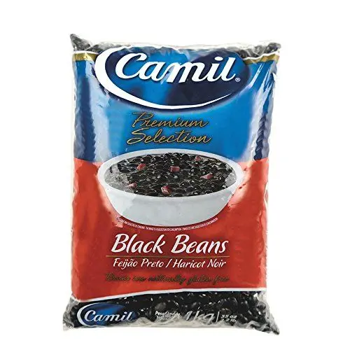 Produktbild: Brasilianische schwarze Bohnen CAMIL - Feijão Preto CAMIL 1kg