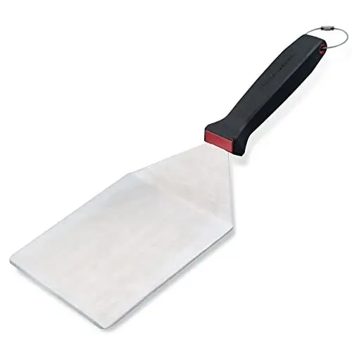 Produktbild: Bratenwender Presist breit – Edelstahl Spachtel zum Wenden und Servieren – Tolles Grill Zubehör – Grillspachtel ideal als Pfannenwender, Pizzawender oder Grillwender