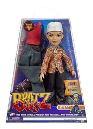 Produktbild: BRATZ Original Jungen Modepuppe - Dylan - Zwei Outfits, Mode-Accessoires, holografische Verpackung & Poster - Für Kinder & Sammler ab 4 Jahren