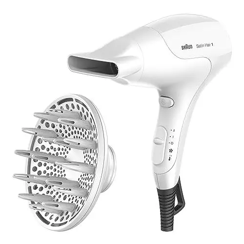 Produktbild: Braun HD 385 Satin Hair 3 Power Perfection Haartrockner mit Diffusor