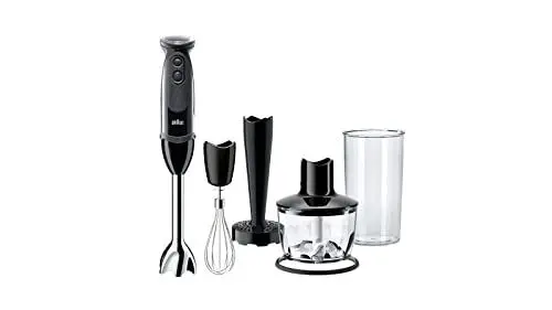 Produktbild: Braun Household MultiQuick 5 MQ 5237 BK Standmixer 0,5 l Stabmixer Schwarz 1000 W