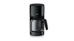 Produktbild: Braun PurEase Kaffeemaschine KF 3120 BK – Filterkaffeemaschine mit Glaskanne für 10 Tassen Kaffee, Kaffeezubereiter für einzigartiges Aroma, integrierter Wasserfilter, 1000 Watt, schwarz