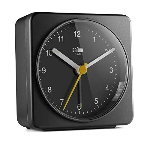 Produktbild: Braun Quarzwecker Wecker, Kunststoff, Schwarz, normal