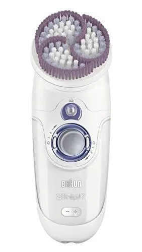 Produktbild: Braun SE7921 Silk-épil 7 Skin Spa - Kabelloser Wet & Dry Epilierer und Sonic Peeling Bürste