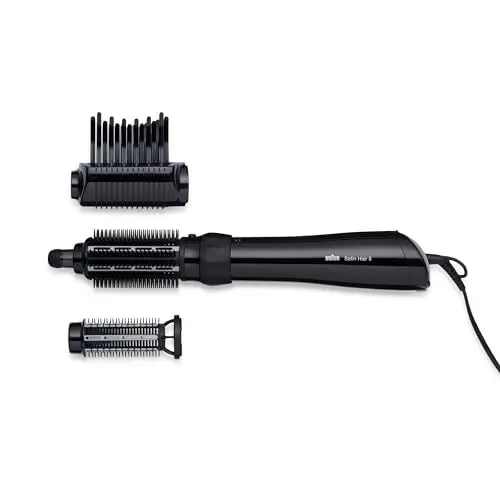 Produktbild: Braun Satin Hair 5 AS 530 Lockenstab Warmluft-Lockenbürste mit Volumenaufsatz und Speziellen Stylingaufsätzen