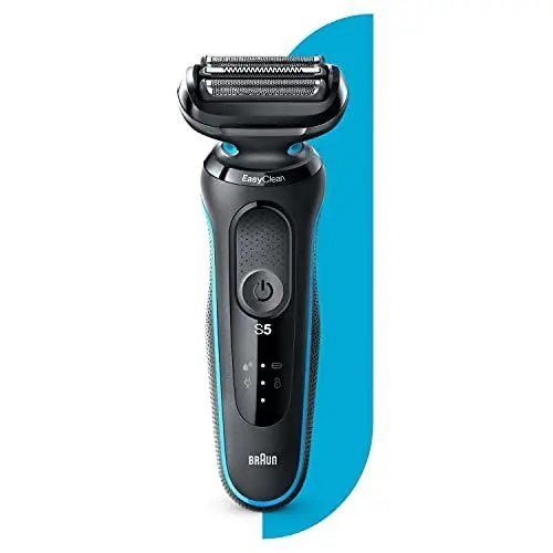 Produktbild: Braun 51-M1000s Series 5 Afeitadora Inalámbrica de Láminas Negra/Azul