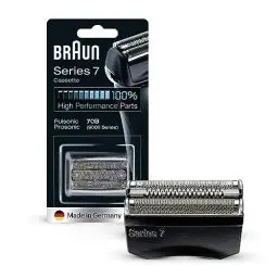 Produktbild: Braun Series 7 Scherkopf, Elektrorasierer Ersatzscherteil für Rasierer Herren, Made in Germany, 70B, schwarz, 1er Pack