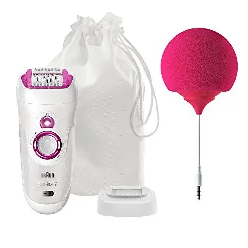Produktbild: Braun Silk-épil 7-527 Epilierer Geschenkset mit Lautsprecher