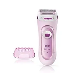 Produktbild: Braun Silk-épil Lady Shaver, Kabelloser damenrasierer elektrisch, Elektrischer Rasierer und Trimmer, rasierer damen intimbereich, Wet&Dry, 5100, pink