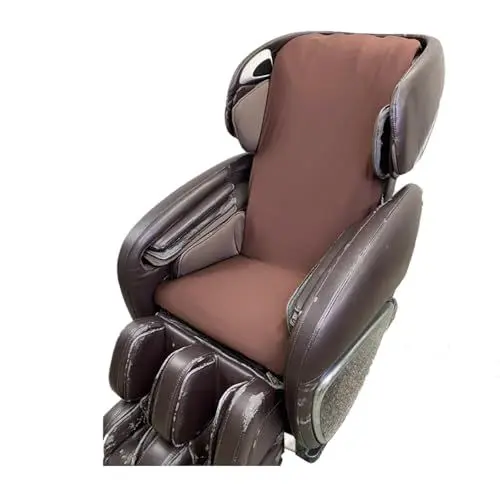 Produktbild: Braun,Upper Body, Bezug FüR GanzköRper-Shiatsu-Massagestuhl, Bezug Aus Superweichem Stretchgewebe, Staubschutzbezug, Waschbar