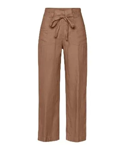 Produktbild: BRAX Damen Style Maine Pure Linen Hose, Soft Brown, 36W / 32L EU