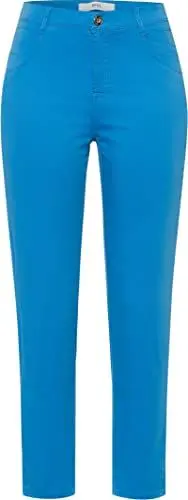 Produktbild: BRAX FEEL GOOD Damen Style Mary Ultralight Organic Cotton Verkürzt Hose, Santorin, 27W / 32L EU