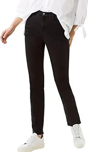 Produktbild: Brax Damen Style Mary Blue Planet Nachhaltige Five-Pocket Jeans Clean Black 36W / 32L