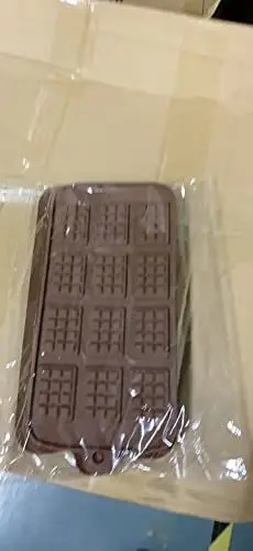 Produktbild: Break Apart Schokolade Food Grade Antihaft-Silikon-Schokoladenform und Energieriegel-Schokoladenformen