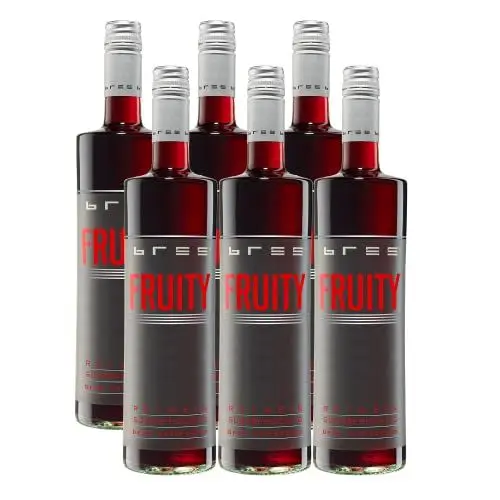 Produktbild: BREE Fruity Rot süß und fruchtig (6 x 0,75l)