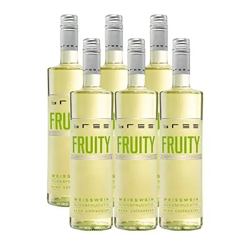 Produktbild: BREE Fruity Weiß süß und fruchtig (6 x 0,75l)