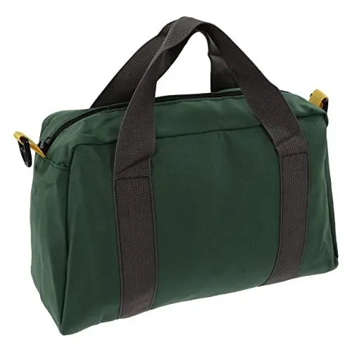 Produktbild: Breitmaul Werkzeugtasche Segeltuch Werkzeug Tasche Aufbewahrungshandtasche mit großem Fassungsvermögen, Wasserdicht, Ideal für Autoreparaturen, Tischlerei(30cm/12in)