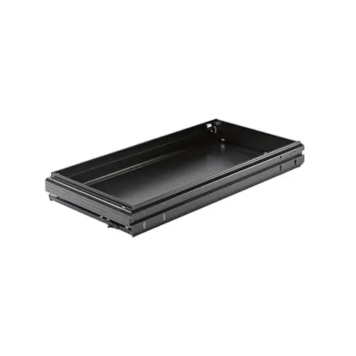Produktbild: Breitwandschub Systema Top 2000, Schranktiefe 400 mm, 736 x 352, schwarz_Artikel _ 1054134