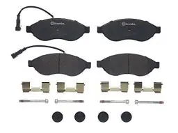 Produktbild: Brembo P23144 Vordere Bremsbeläge, Anzahl 4