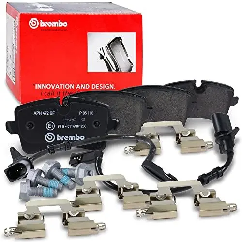 Produktbild: Brembo P85118 Hintere Bremsbeläge, Anzahl 4