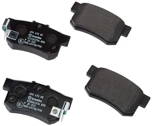 Produktbild: Brembo P 28 022 Bremsbelagsatz, Scheibenbremse - (4-teilig)