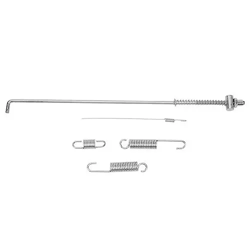 Produktbild: Bremshebelfuß Hauptständer Springs Kit Flexible empfindliche schnelle Reaktionsbremspedal Rückgabefeder für C70 CL70 CT70 SL70 STAEL LEGOY 5PCS