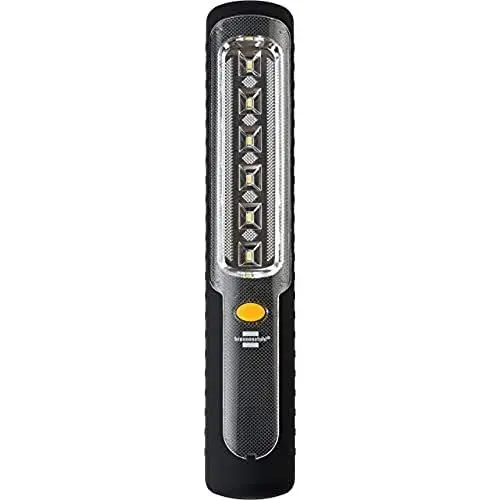 Produktbild: Brennenstuhl Akku LED Handlampe HL 300 AD / Dynamo Taschenlampe mit Akku und USB Kabel (300lm, Akku Arbeitsleuchte mit bis zu 9h Leuchtdauer, integrierter Haken und Magnet, Camping Zubehör)