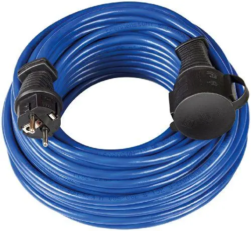 Produktbild: Brennenstuhl BREMAXX Verlängerungskabel (10m Kabel in blau, für den kurzfristigen Einsatz im Außenbereich IP44, Stromkabel einsetzbar bis -35 °C und UV-beständig)