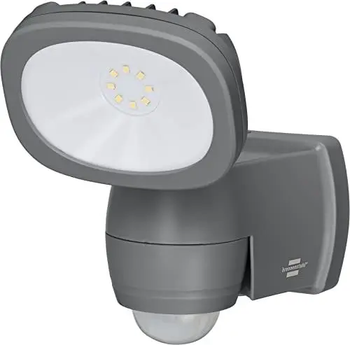 Produktbild: Brennenstuhl Batterie LED Strahler LUFOS/Kabelloser LED Außen-Strahler mit Batterie und Bewegungsmelder (mit 8 Marken LEDs, 440 Lumen, für außen IP44, mit zusätzlicher Funktionseinstellung)