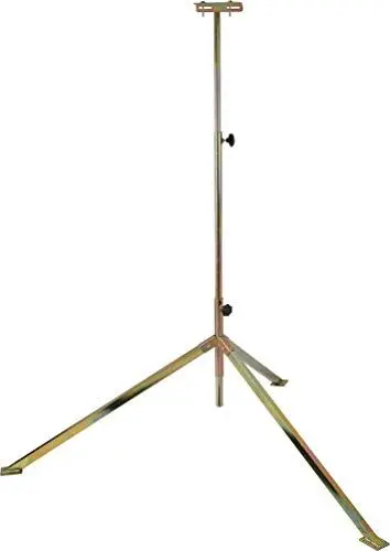 Produktbild: Brennenstuhl BAU Teleskop Stativ TS 250 / stabiles Teleskop-Stativ für Baustrahler (zur Aufnahme von Strahlern, kräftige Standrohre aus 4-Kant Stahlprofil, stufenlos höhenverstellbar bis 2,5m)