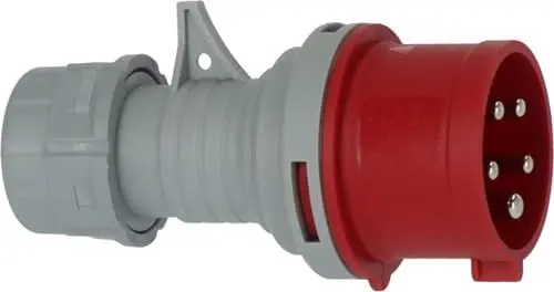 Produktbild: Brennenstuhl CEE-Stecker 400V/16A (für die Verwendung im Außenbereich IP44, schraubbare Anschlusstechnik, 5-polig)