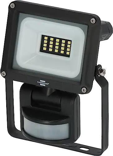 Produktbild: Brennenstuhl LED Strahler JARO 1060 P (LED Wandstrahler für außen IP65, 10W, 1150lm, 6500K, mit Bewegungsmelder und Dämmerungssensor)