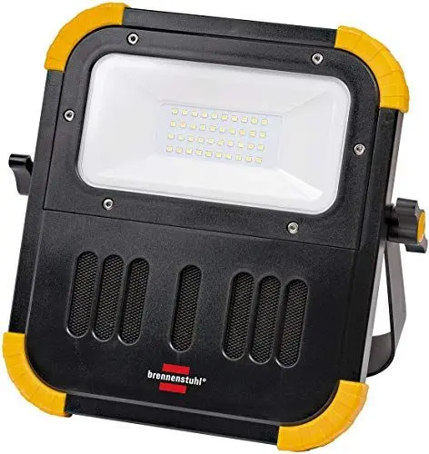 Produktbild: Brennenstuhl mobiler Akku LED Baustrahler mit Bluetooth Lautsprecher (LED Arbeitsleuchte 20 Watt, IP54 für außen und innen, LED Arbeitsstrahler mit integrierter Powerbank)