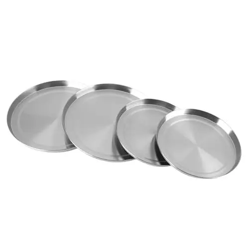 Produktbild: Edelstahl-Herdplatten-Brennerabdeckungen, Herdschutz-Set für die Küche