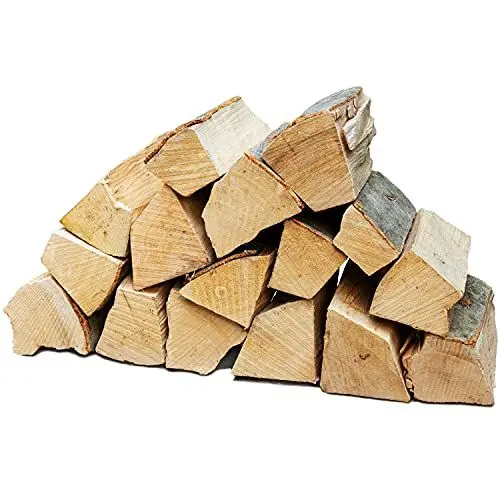 Produktbild: Brennholz Kaminholz Holz 15 kg Für Ofen und Kamin Kaminofen Feuerschale Grill Buche Feuerholz Buchenholz Holzscheite Wood 25 cm Kammergetrocknet Flameup