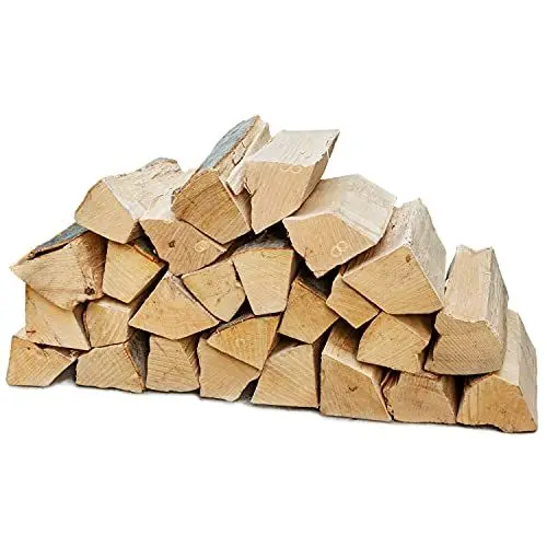 Produktbild: Brennholz Kaminholz Holz 30 kg Für Ofen und Kamin Kaminofen Feuerschale Grill Buche Feuerholz Buchenholz Holzscheite Wood 25 cm Kammergetrocknet Flameup