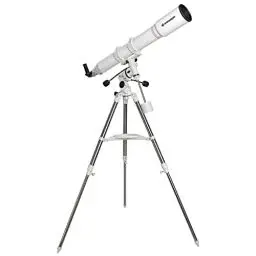 Produktbild: Bresser Teleskop First Light für Erwachsene Einsteiger und Fortgeschrittene, achromatisches 102/1000-Refraktor-Teleskop (f/9,8) mit Montierung und Stativ